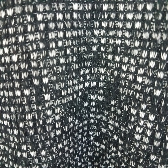 Aeropostale Marled Hooded Black/ Gray Sweater - Picture 2 of 8